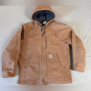 Carhartt Duck Hooded Ridge Coat (C68)